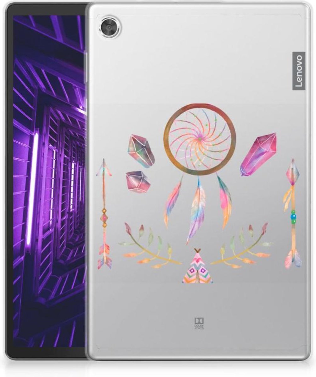 Back Cover voor Lenovo Tab M10 Plus Tablet Back Cover Boho Dreamcatcher