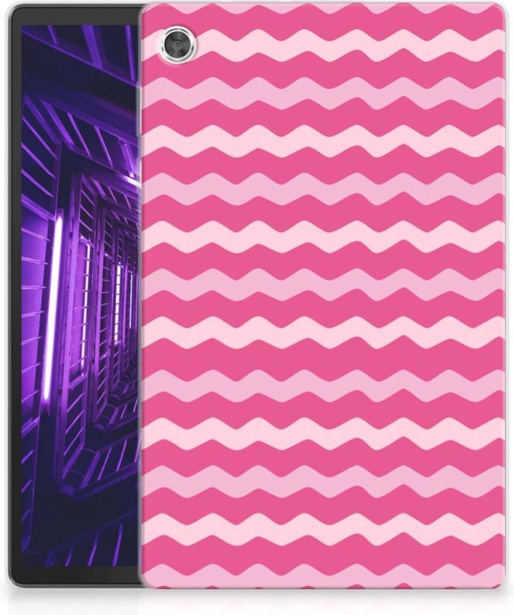 Lenovo Tab M10 Plus Hippe Hoes Waves Pink