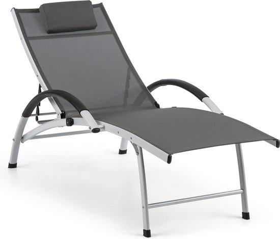 Kreta lounge balkonset 2 delig draaibaar verstelbare voetenbank - AVH Outdoor Tuinmeubelen
