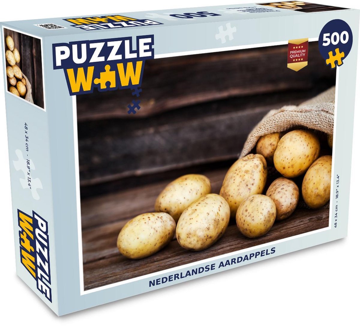Afbeelding van product Puzzel 500 stukjes Nederlandse keuken - Nederlandse aardappels puzzel 500 stukjes - PuzzleWow heeft +100000 puzzels