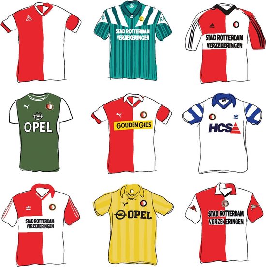 Feyenoord t-shirt Feyenoord Gouden shirts | bol.com