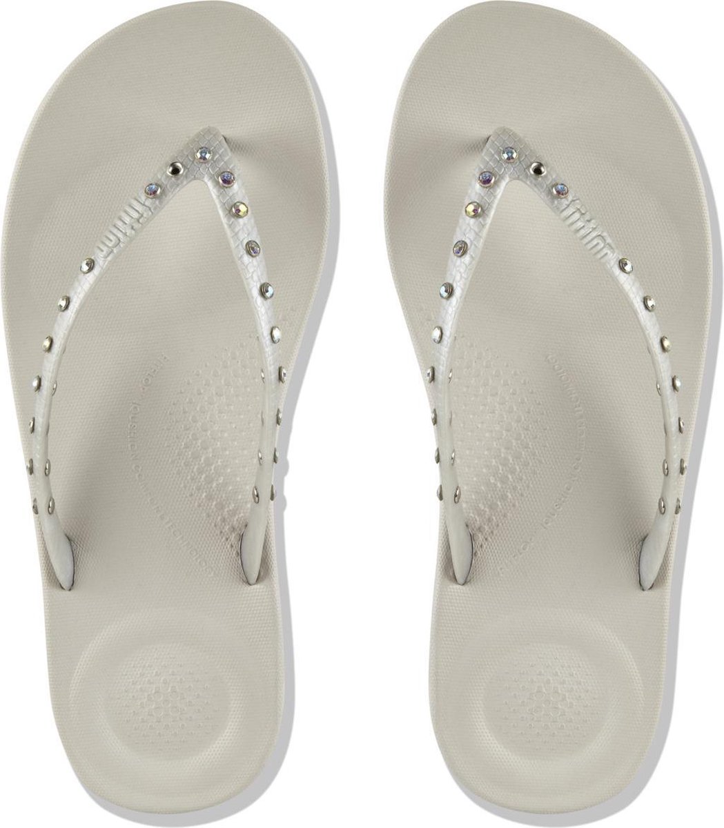 FitFlop™ Iqushion™ Ergonomic Slippers Silver | bol