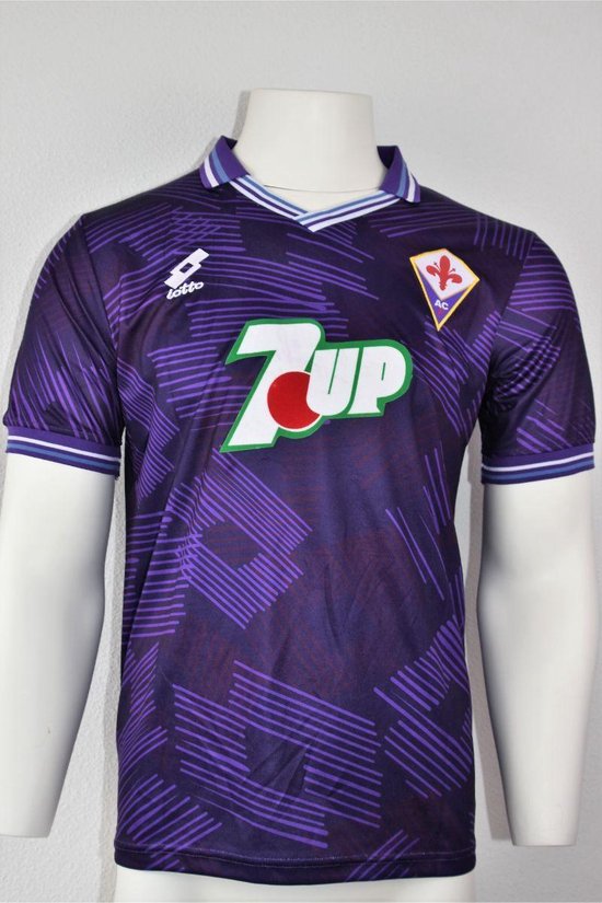 Fiorentina ユニフォーム 半袖 7UP Lotto Fiorentina 7up shirt - Batistuta 1992-1993 - Maat L | bol