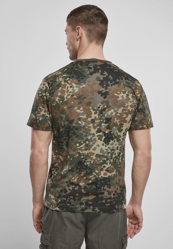 Brandit Army T-shirt camouflage vert taille L.