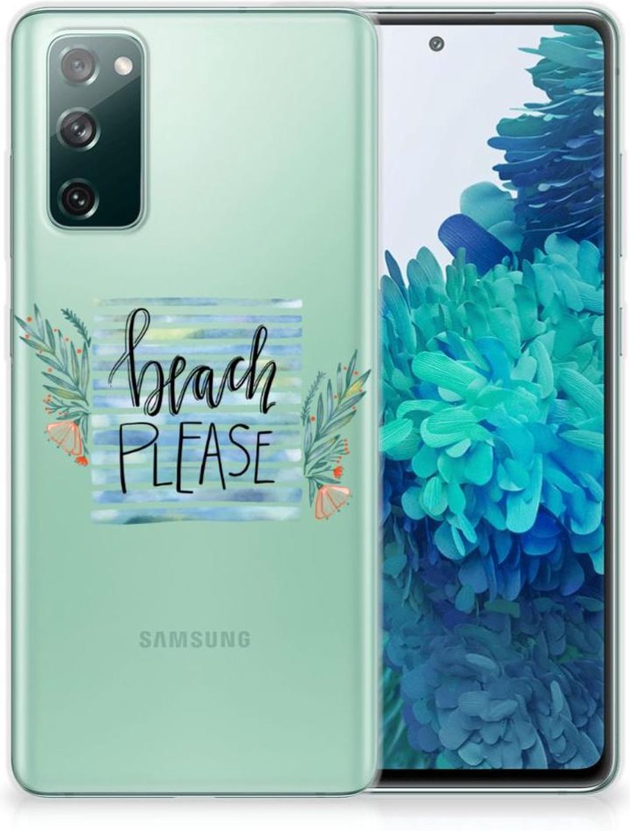 Samsung Galaxy S20 FE Telefoonhoesje met Naam Boho Beach