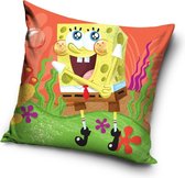 Nickelodeon Hoofdkussen Spongebob Junior 40 X 40 Cm Polyester Rood
