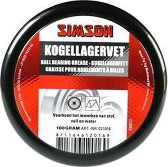 Kogellagervet eurol 600 gram - Alles voor de fiets | beslist.nl Lage prijs