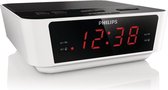 Philips AJ3115/12 Wekkerradio Zwart/Wit