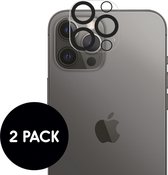 iMoshion Camera Lens Screen protector Geschikt voor iPhone 12 Pro Max - iMoshion Camera Protector Glas 2 Pack - transparant