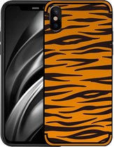 NXE iPhone Xs / X TPU hoesje tijger patroon