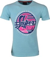 Superdry - Heren T-Shirt - Acid - Blauw
