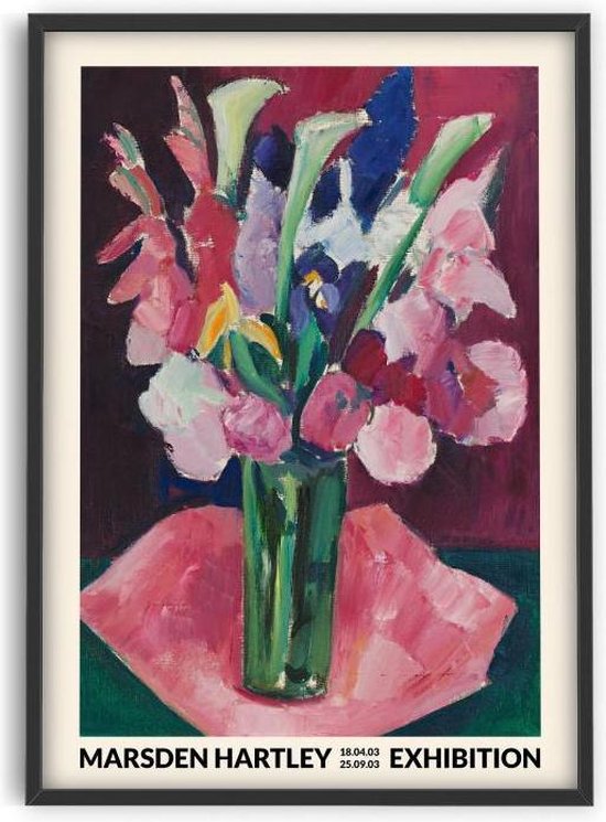 Marsden Hartley - Flower Exhibition - 50x70 cm - Art Poster - PSTR studio