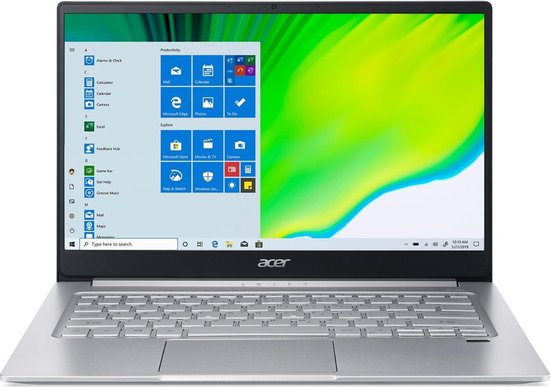 Swift 3 SF314-59-50ZK - 14i FHD/i5-1135G7/8GB/512GB SSD/Iris Xe Graphics/No ODD/Qwerty/Fingerprint Reader/Win10 Home/Silver Swift 3 SF314-59-50ZK - 14i FHD/i5-1135G7/8GB/512GB SSD/Iris Xe Graphics/No ODD/Qwerty/Fingerprint Reader/Win10 Home/Silver