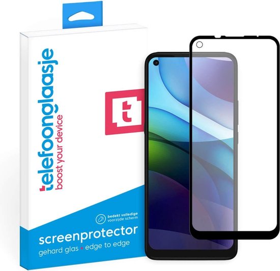 Telefoonglaasje Screenprotectors - Geschikt voor Motorola Moto G9 Power - Volledig Dekkend - Gehard Glas Screenprotector - Geschikt voor Motorola Moto G9 Power - Beschermglas