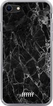 6F hoesje - geschikt voor iPhone 8 - Transparant TPU Case - Shattered Marble #ffffff
