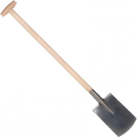 Hendrik Jan Bêche polie compacte avec manche en frêne 90 cm