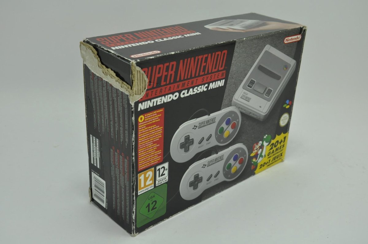 Nintendo Classic Mini: Super Entertainment System - Grijs (import IT) |  bol.com