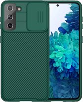 Samsung Galaxy S21 Plus Back Cover - CamShield Pro Armor Case - Groen