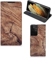 Etui pour téléphone portable Samsung Galaxy S21 Ultra Etui pour smartphone avec naam Tree Tronc