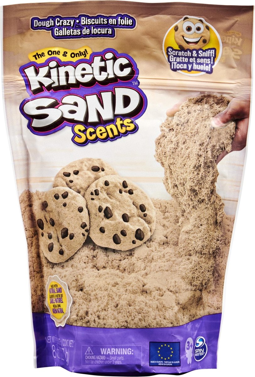 Kinetic Sand Speelzand Scented Sand Dough Crazy Junior Bruin