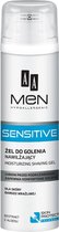 Aa - Men Sensitive Moisturizing Shaving Gel Moisturizing Gel To Be Very Cold 200Ml