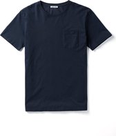 Unrecorded Pocket T-Shirt 155 GSM Navy - Unisex - T-Shirts -  Navy - Size XXS - 100% Organic Cotton - Sustainable T-Shirts