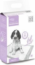 M-pets Trainingpads Lavendel 90 X 60 Cm Textiel Wit 30 Stuks