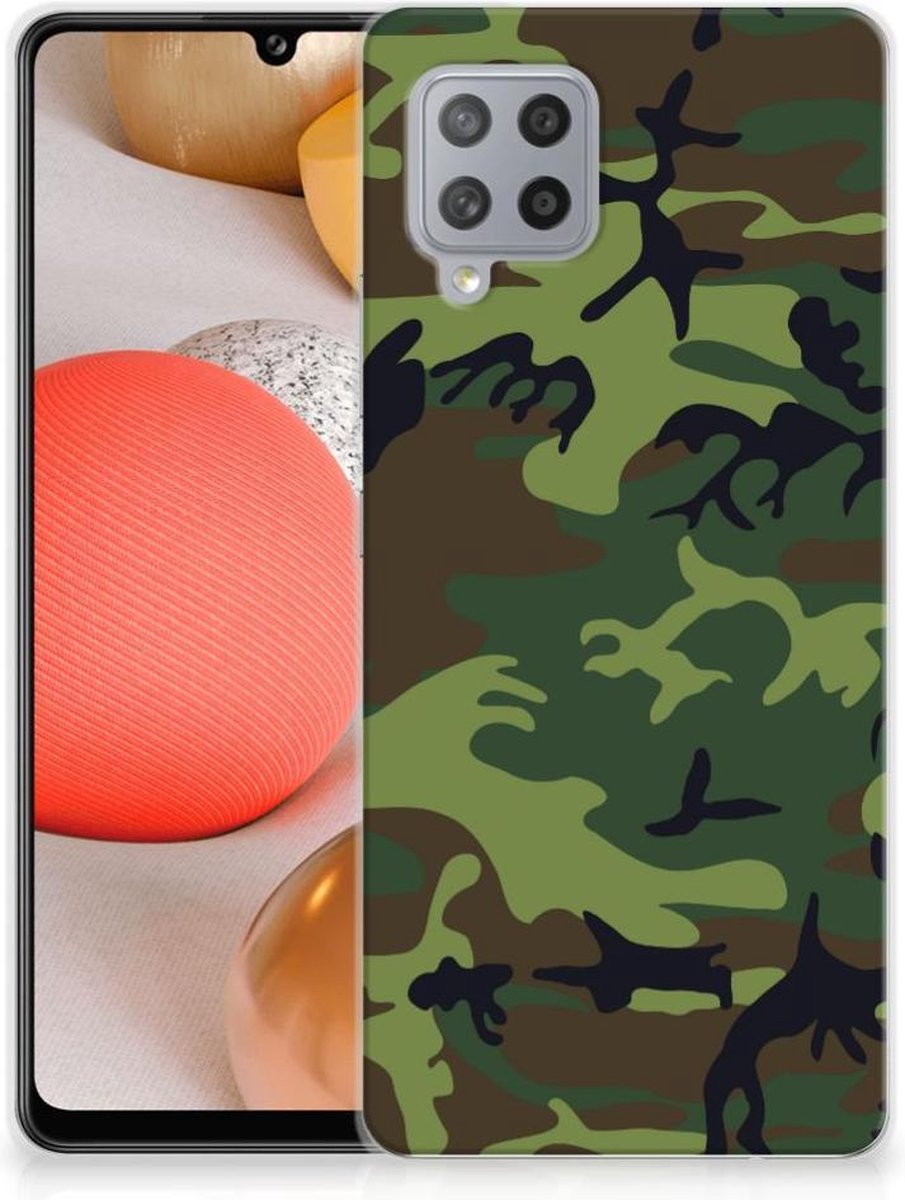 Samsung Galaxy A42 TPU bumper Army Dark