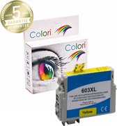 Colori huismerk inkt cartridge geschikt voor Epson 603XL geel voor Epson Expression Home XP-2100 XP-2105 XP-3100 XP-3105 XP-4100 XP-4105 Workforce WF-2810DWF WF-2830DWF WF-2835DWF WF-2850DWF