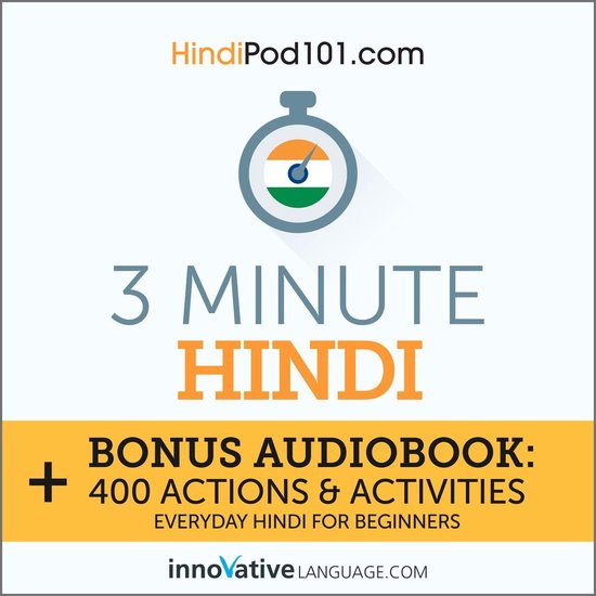 3-Minute Hindi - cover