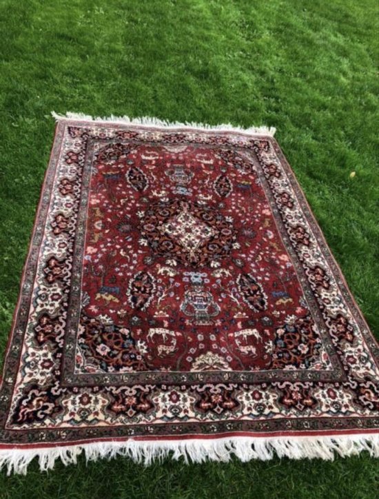 Hamadir handgeknoopt Perzisch tapijt | bol.com