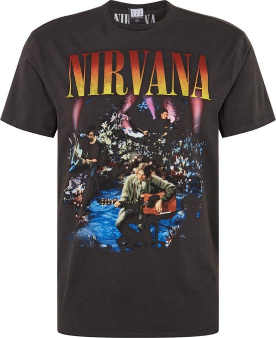 Amplified shirt nirvana live in new york Gemengde Kleuren-Xl