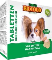 16x BF Petfood Hondensnoepjes Anti-Vlo Knoflook - Zeewier Mini 100 stuks