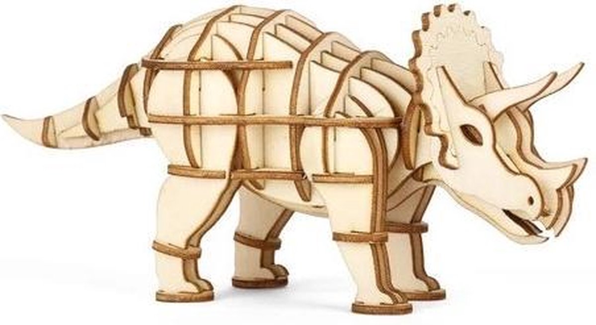 APATOSAURUS 3D WOODEN DINOSAURE PUZZLE Kikkerland