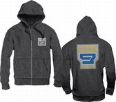 Ghost in the Shell - Section 9 Zipped Men Hoodie - Anthracite - L