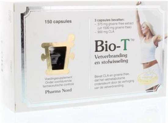 Bio-T Slank in 3 stappen - 150 capsules - Voedingssupplement - Pharma Nord