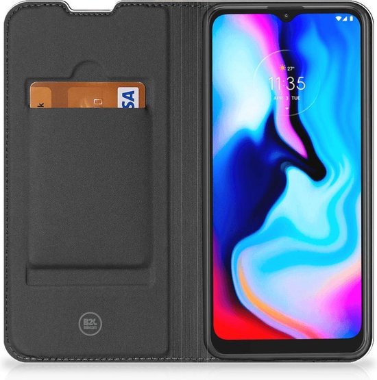 Étui Support Étui Motorola Moto G9 Play Smart Cover Lion