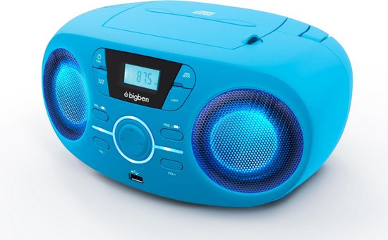 Afhaalmaaltijd Ook Ontwijken Bigben CD61 - Draagbare Radio & CD-Speler met USB - Blauw | bol.com