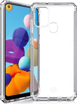 ITSkins Spectrum cover voor Samsung Galaxy A21s - Level 2 bescherming - Transparant