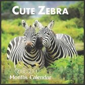 Cute Zebra Calendar
