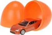 Toi-toys Auto In Verrassingsei 6 Cm Oranje
