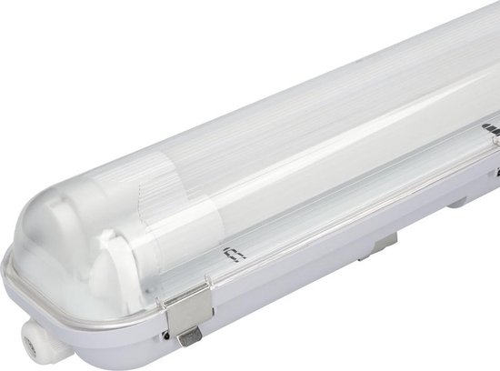 HOFTRONIC - Dubbel LED TL armatuur met lamp - 150cm - 48 Watt 6240 Lumen  (130lm/W) -... | bol.com