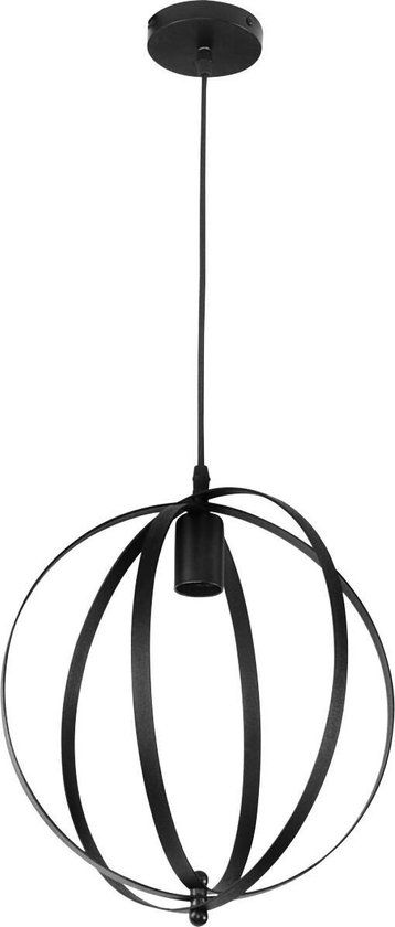 Plafonnier LED - Éclairage de plafond - Newty - Industriel - Rond -  Aluminium Zwart... | bol.com