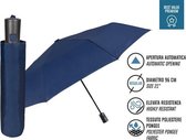 Perletti Paraplu Mini 96 Cm Microfiber Donkerblauw