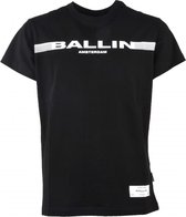 Ballin Jongens t-shirts & polos Ballin T-shirt black 140