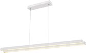 LED Plafondlamp - Plafondverlichting - Mater - 35W - Natuurlijk Wit 4000K - Wit Aluminium - BSE