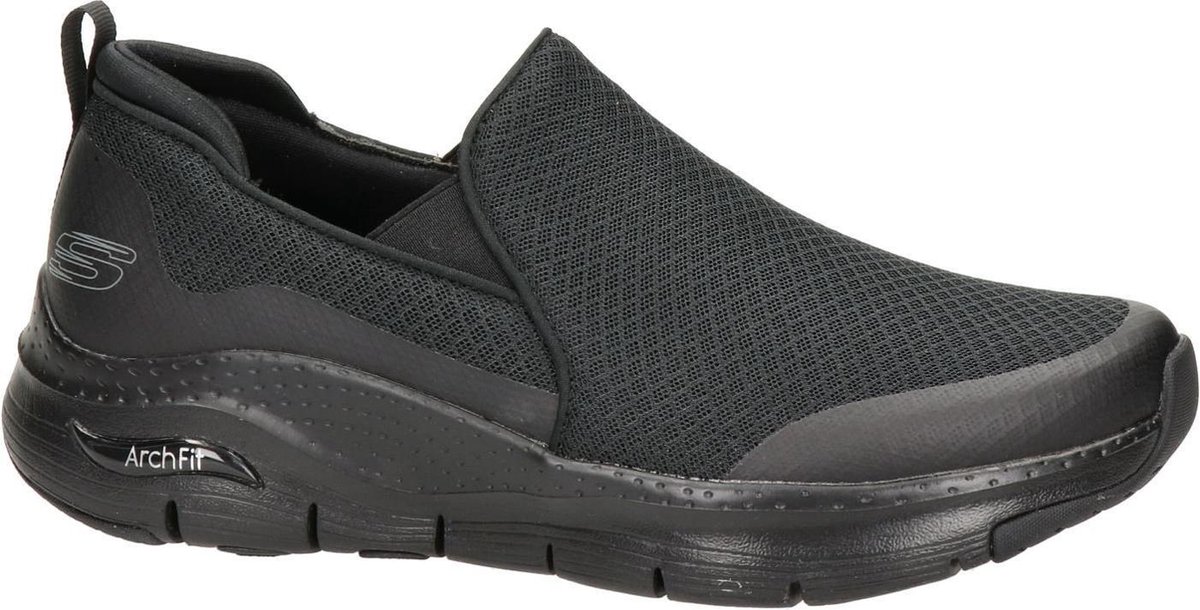 Skechers Arch Fit-Banlin Heren Sneakers - Black - Maat 45 | bol