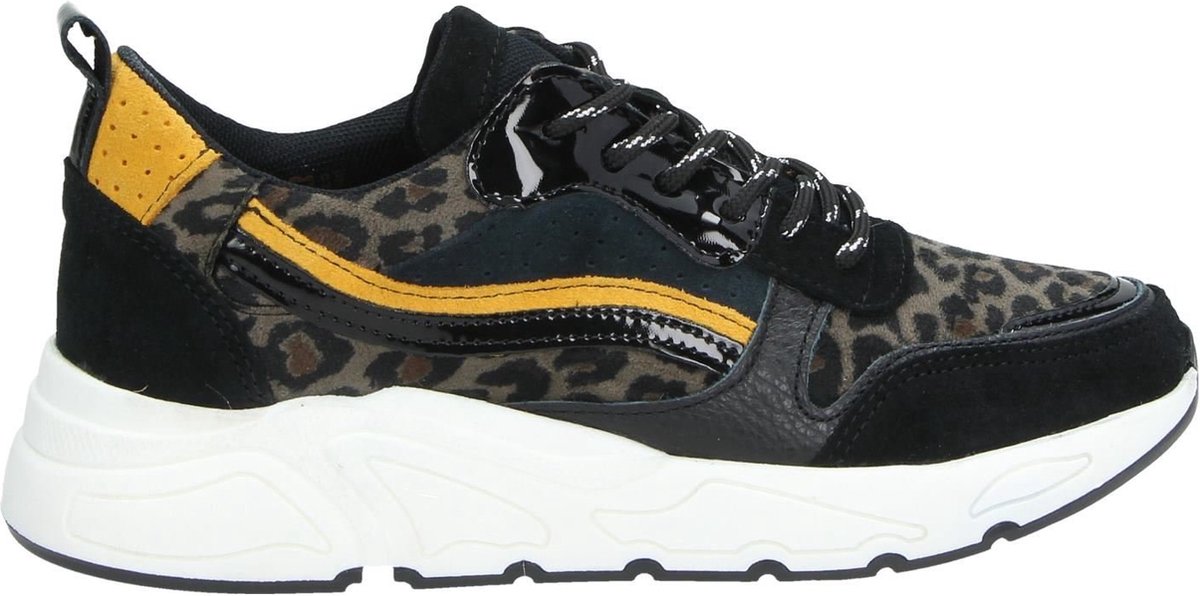 PS Poelman dames sneaker - Zwart - Maat 42 | bol.com