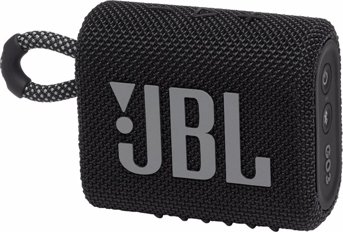 loterij Verschuiving Azijn JBL Go 3 - Draadloze Bluetooth Mini Speaker - Zwart | bol.com