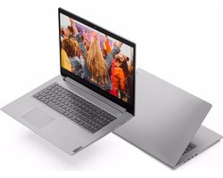 lenovo ideapad 3 notebook platina zilver 439 cm 173 1600 x 900 pixels intel 10de generatie core i3 8 gb ddr4sdram 512 gb ssd wifi 6 80211ax windows 10 home